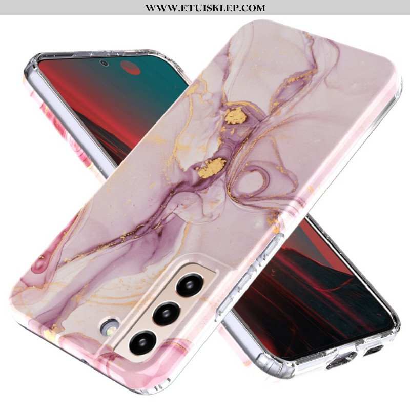 Etui do Samsung Galaxy S22 5G Silikonowy Elastyczny Marmur